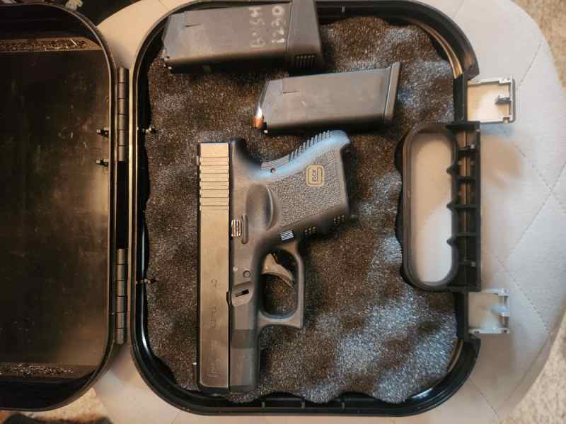 Glock 27 40 with 9mm Lone Wolf conversion barrel