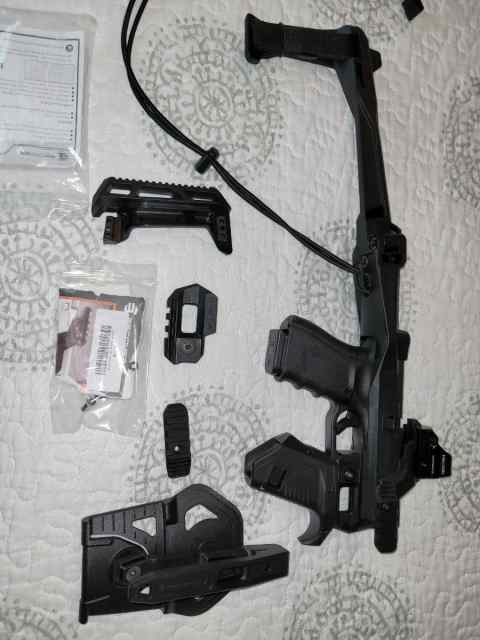 Glock 23 g4 with Recover Tactical pdw kit 20/20