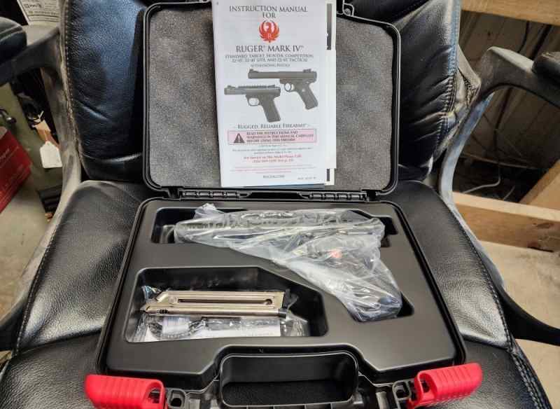 NEW! RUGER MKIV TACTICAL