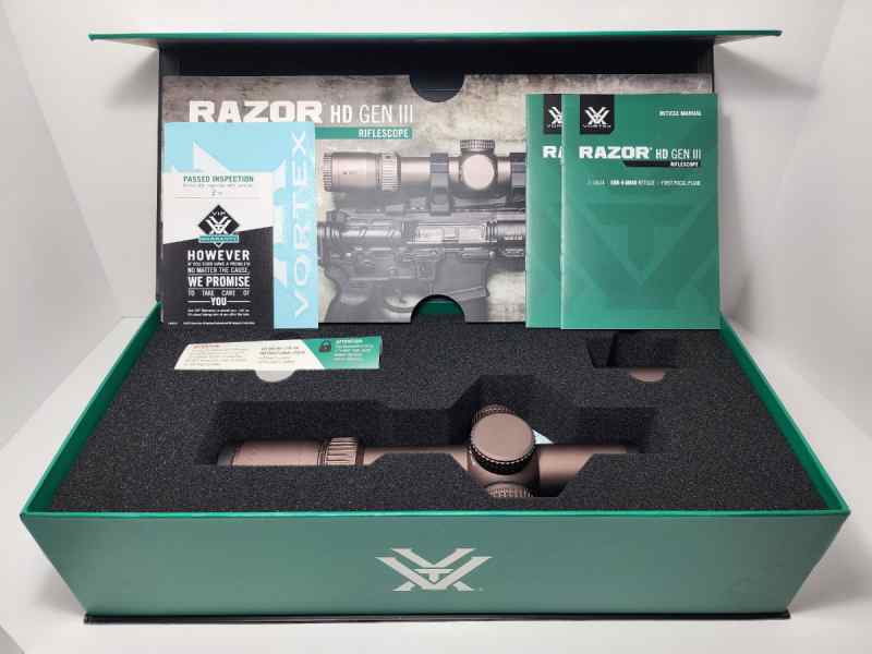 Vortex Razor HD Gen III 1-10x24mm (Brand New)