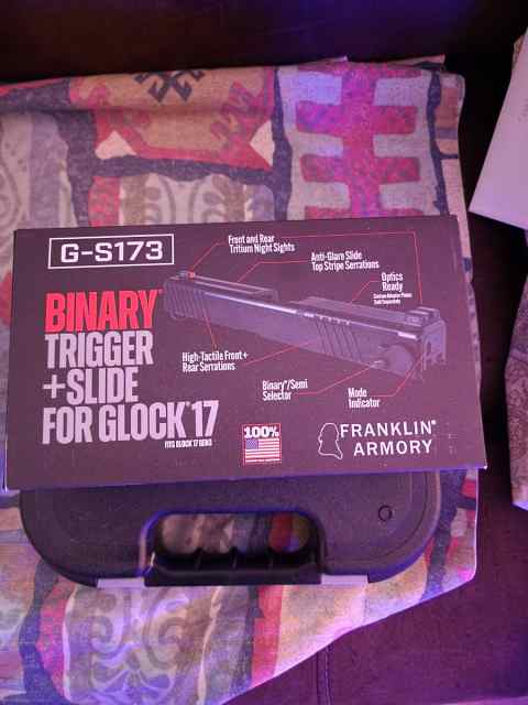 Franklin armory binary glock new