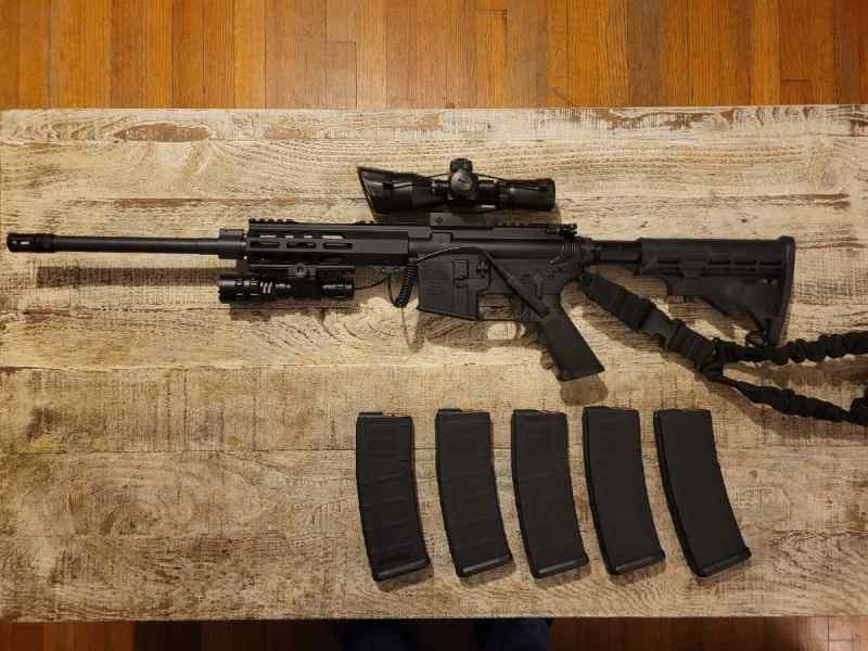 AR - 15 Like New Never Been Fired $600