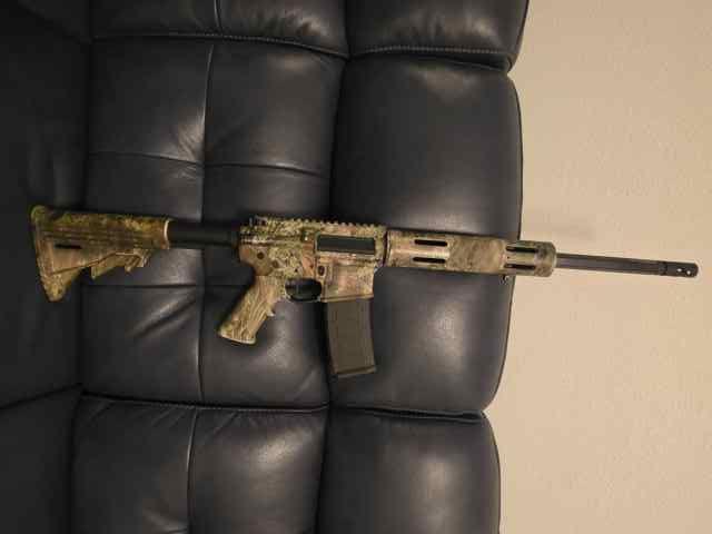 Remington R15 VTR camo Rifle 