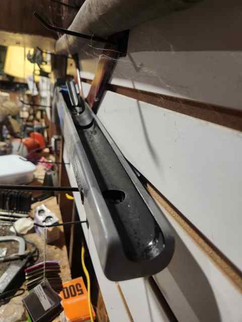 Mcmillian rem long action stock badger bottom meta