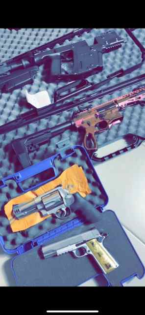 Bundle of firearms for trade