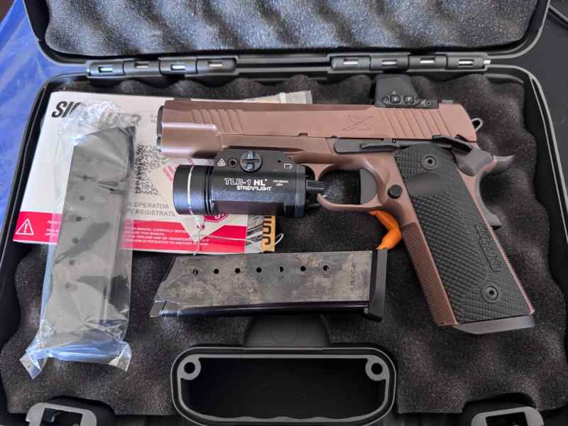 Sig Sauer 1911 X Series - Romeo X + TLR-1 HL