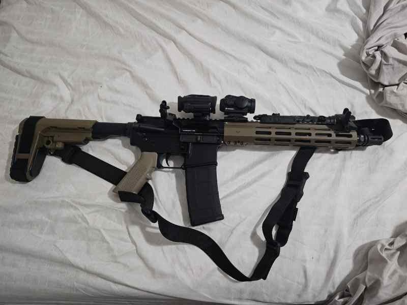12.5 AR pistol 5.56 