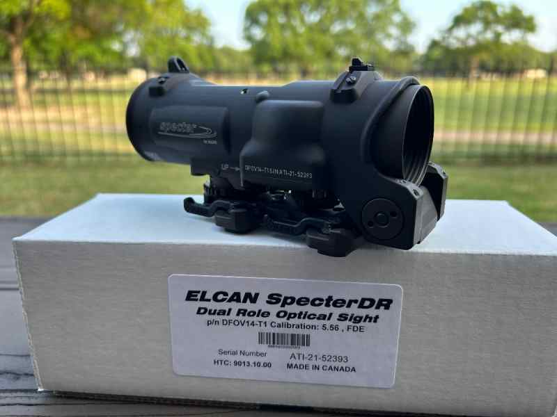 Elcan Spectre DR 1-4 FDE