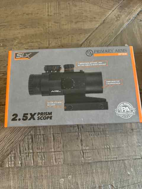 Primary Arms SLx 2.5x Prism Scope (DISCONTINUED)