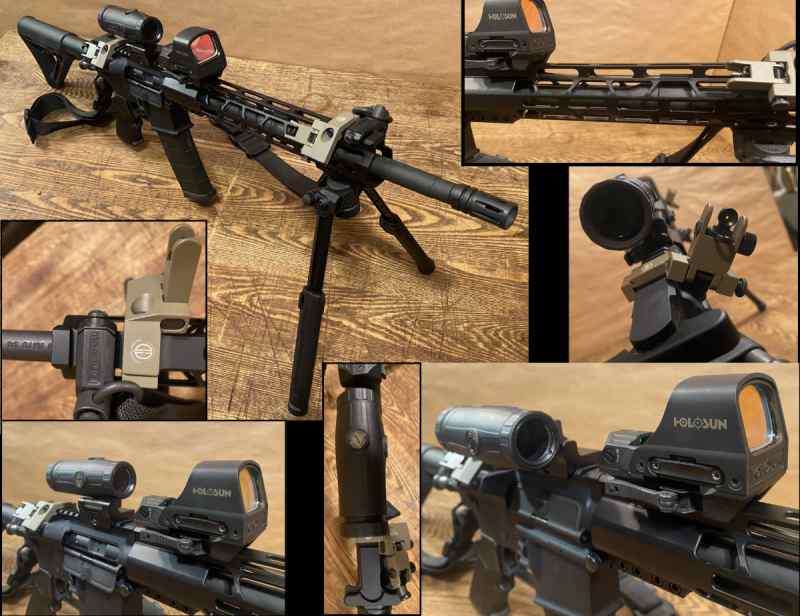 AR15  16in Barrel w/lots of gear
