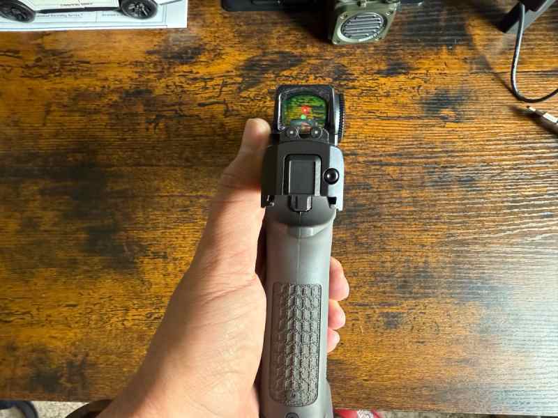 Sig Sauer P320 Spectre Comp 9mm X Series Gold