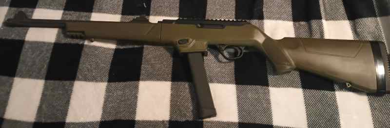 Ruger PC Carbine 9mm OD Green