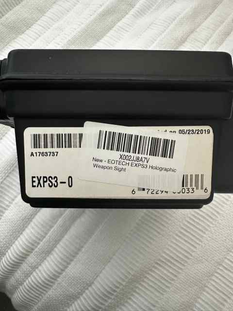 EOTECH EXPS3-0, DOM is 2019