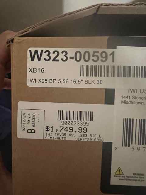 Tavor NIB 5.56