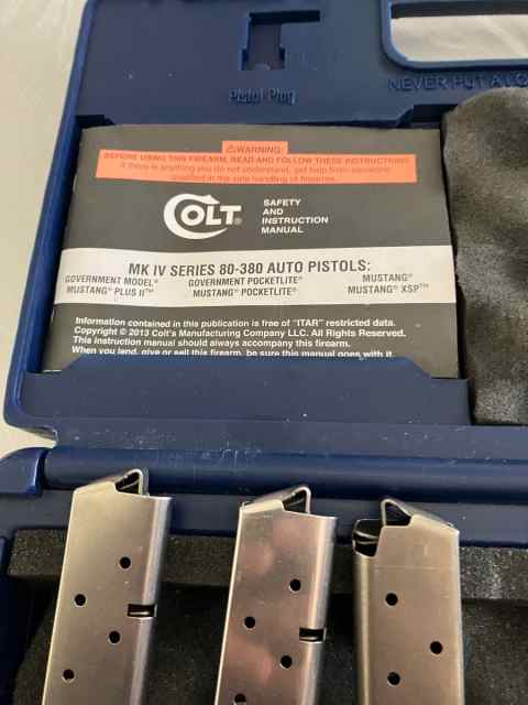 COLT 2014 series Pocketlite  Mustang 