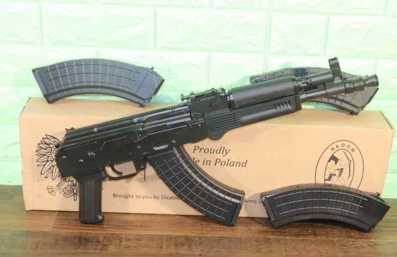 RADOM POLAND AK47 Hellpup AK 7.62X39 Pistol 4 MAGS