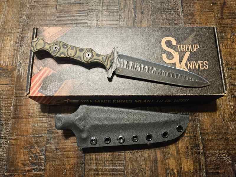Stroup Knives Dagger