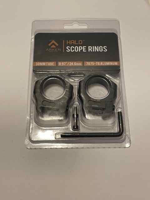 Halo 30mm scope rings