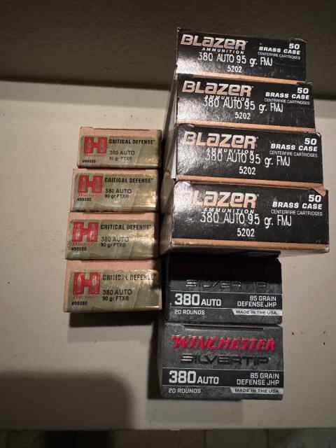 340 rounds of 380 acp