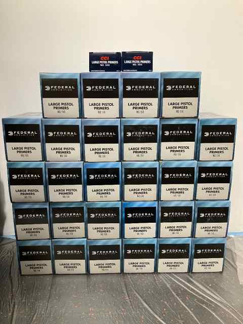 Large pistol primers for sale