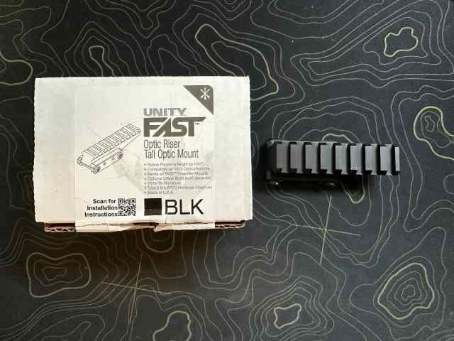 Unity Tactical FAST Red Dot Riser Mount - PENDING