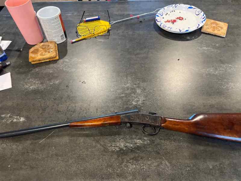 Stevens 14.5 22 rifle “little scout”