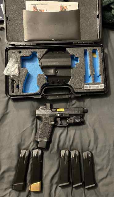 Canik TP9 Elite Combat (cleaning out the safe)