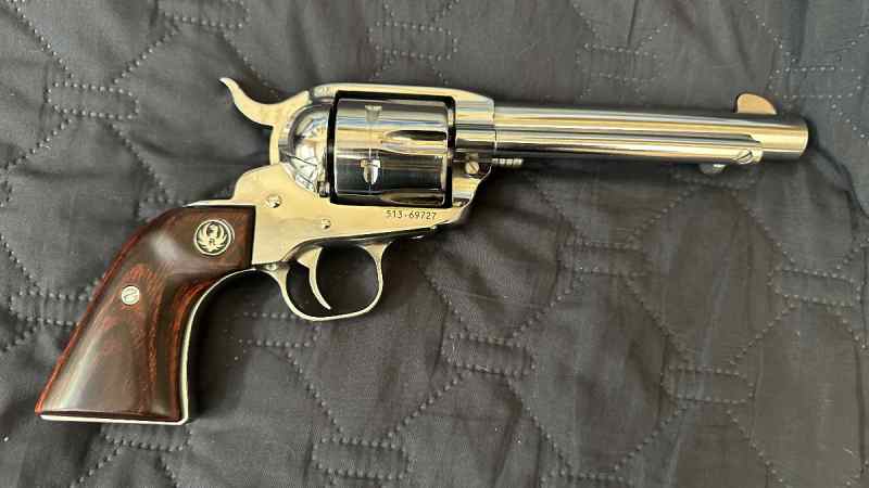 Ruger Vaquero Stainless Single-Action Revolver 