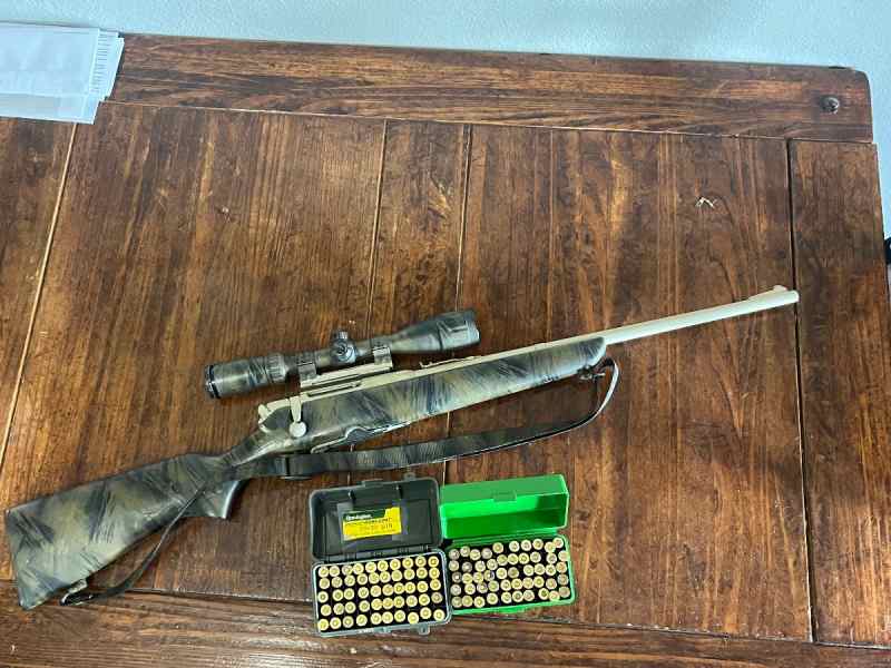 30-30 bolt action and 100 rds ammo