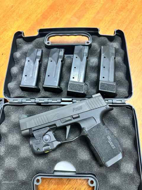 Sig Sauer P365XL with extras