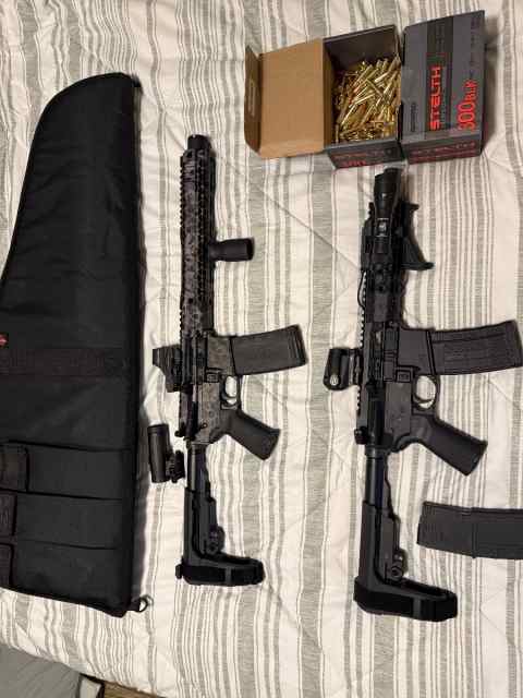 300blk Aero Precision and Black Rain Ordnance