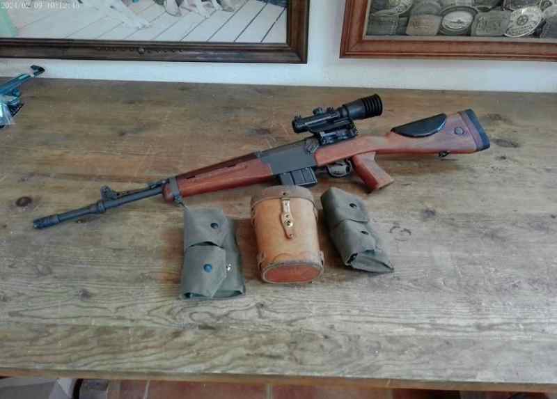 *French MAS 49/56 MSE Sniper with APX L806 scope*