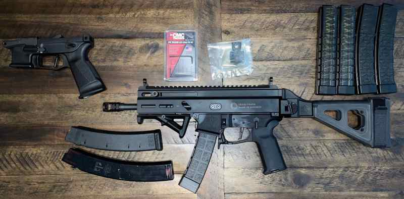 9mm Stribog that uses CZ Scorpion mags FS/FT