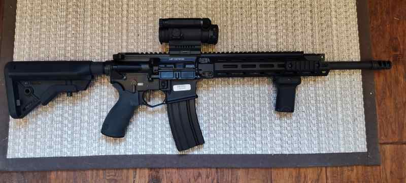 LMT MARS-LS 16&quot; AR15 PISTON SHOVELNOSE W/AIMPOINT 