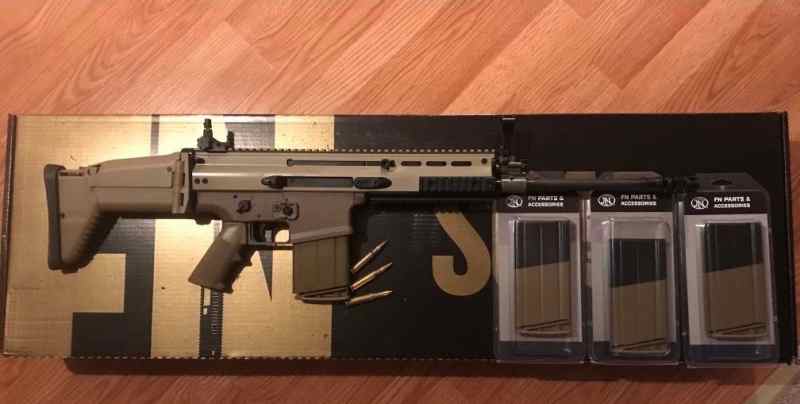 NIB SCAR 17S FDE 7.62X51 NRCH
