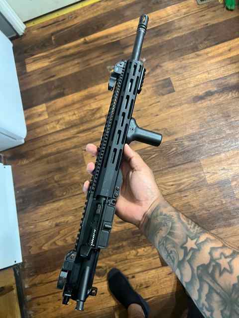 complete 16” upper 