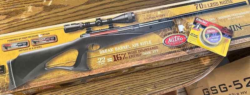 Benjamin Nitro Break Barrel Pellet Gun 