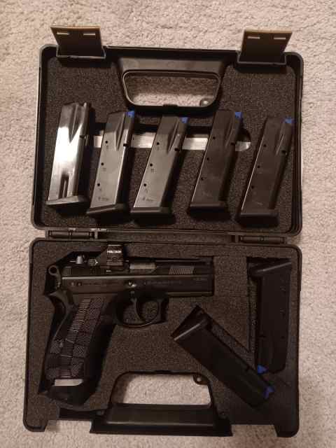 Cz p-01 optic milled &amp; cajunized TRADE