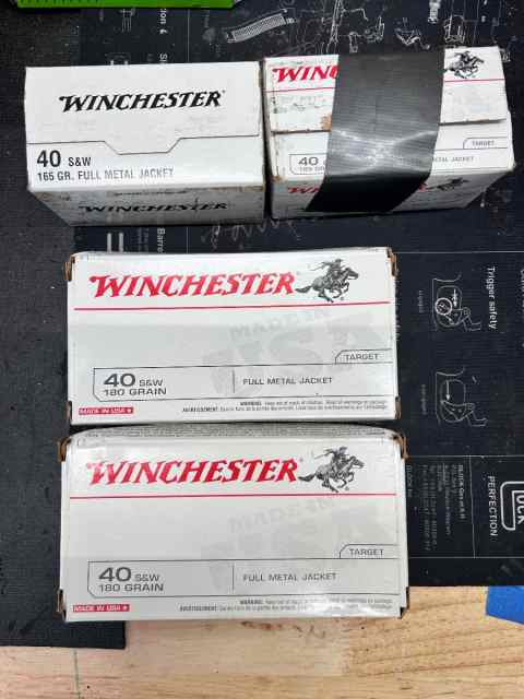 400 rnds 40 S&amp;W mixed