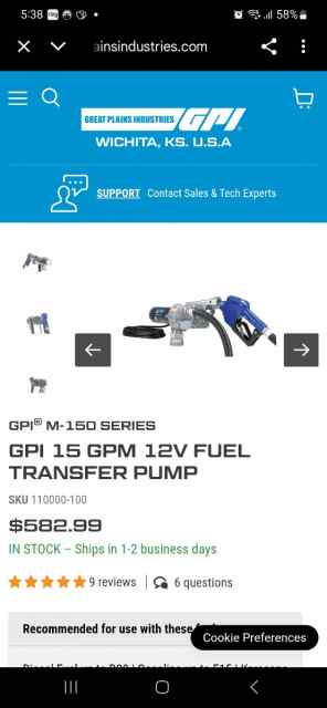 Transfer pump