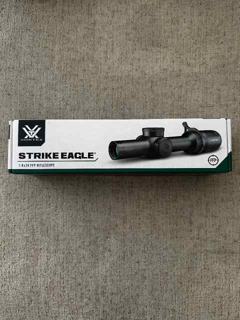 Brand new Vortex Strike Eagle 1-8 FFP