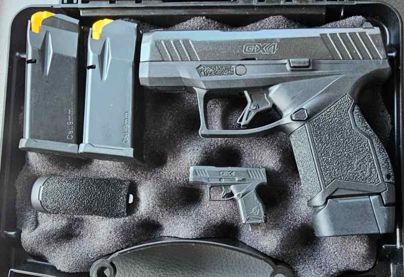Taurus GX4 BLK Holographic Slide &amp; Extended Mag