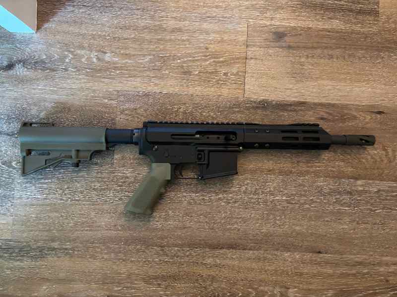 WTT Unfired BCA .300 BLK complete upper receiver 
