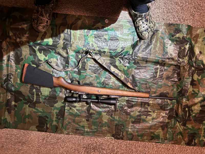 1943 Turkish 8mm Mauser with new vortex scope 
