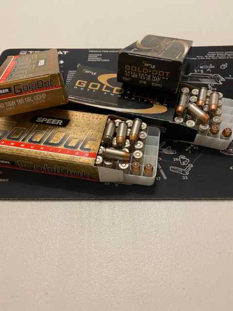 .40 cal Speer Gold Dot JHP