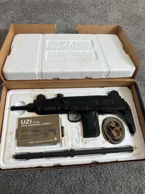 Pre-ban Action Arms Uzi model A 9mm rifle 