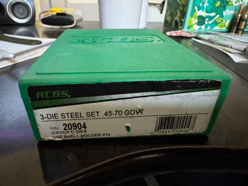 RCBS (NIB) .45-70 Govt Die Set