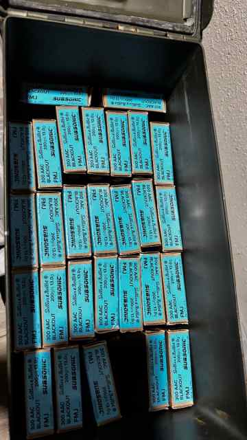 Sellier &amp; Bellot 300 BLK subsonic 200gr ammo 