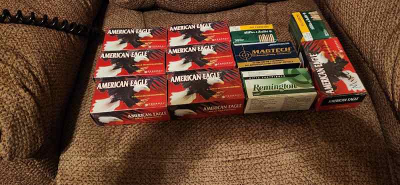 30 Carbine Ammo, 30-06 ammo and 7.62X51 NATO