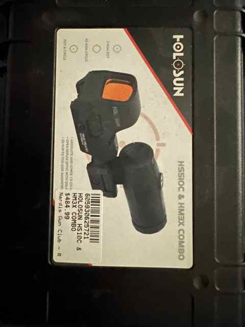 Holosun HS10C with Magnifier